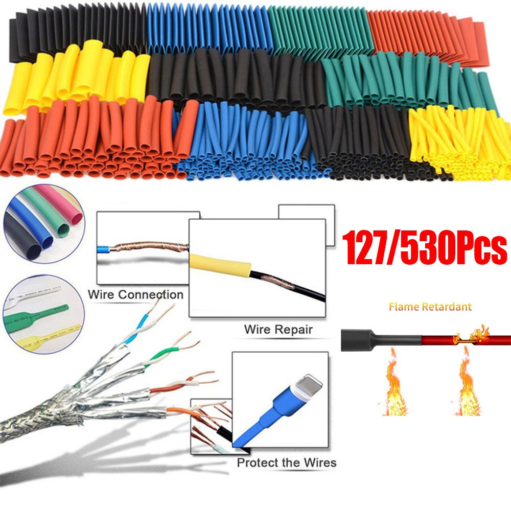 Set Ống Co Nhiệt Bảo Vệ Dây Cáp Chống Cháy Thân Thiện Với Môi Trường