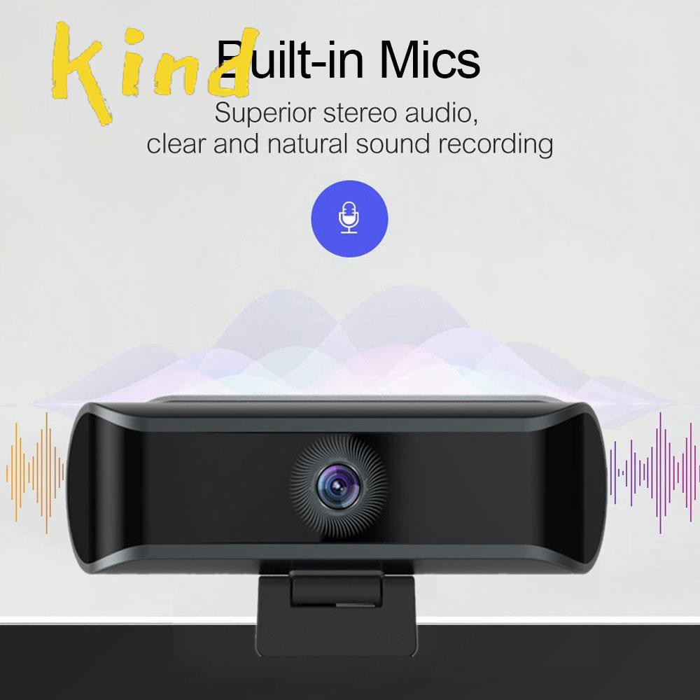 Webcam 1080p Tự Động 4k Kèm Mic | BigBuy360 - bigbuy360.vn