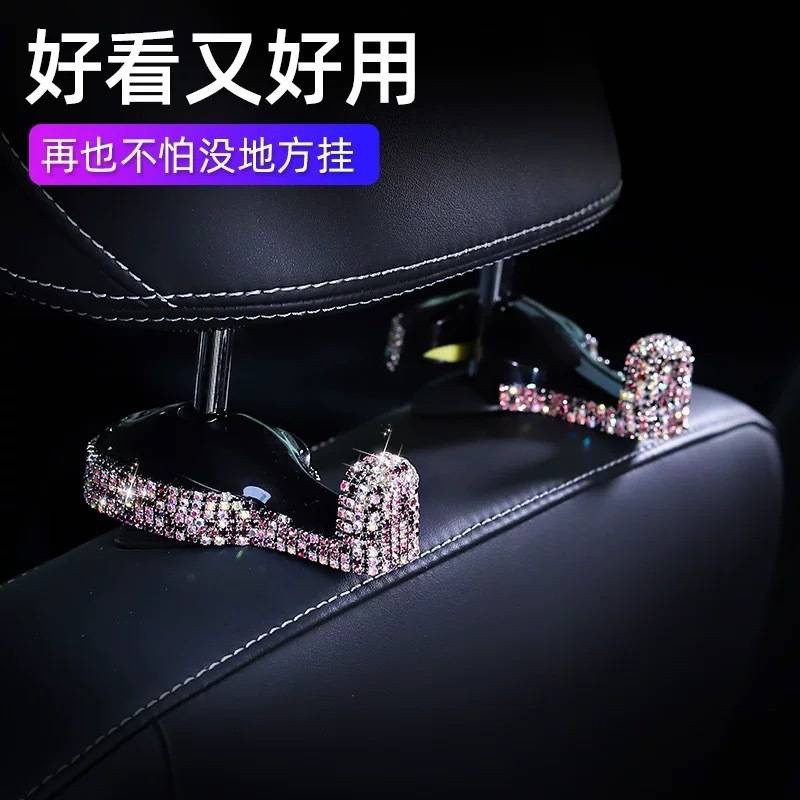 Móc Treo Đồ Vai Ghế Đính Đá Sang Trọng Dành Cho Phái Nữ