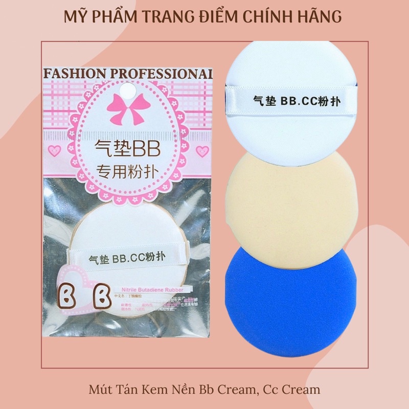Mút Tán Nền Bb Cream Cc Cream Cushion Fashion Professional - Cushion Puff | BigBuy360 - bigbuy360.vn