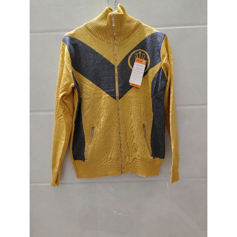 Áo khoác len dây kéo