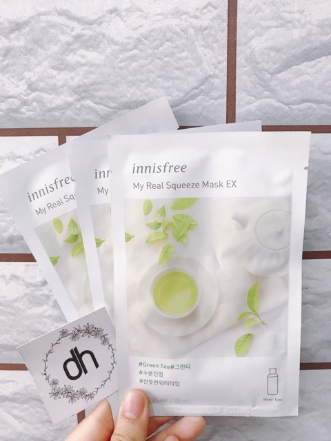 MẶT NẠ GIẤY Innisfree My Real Squeeze Mask