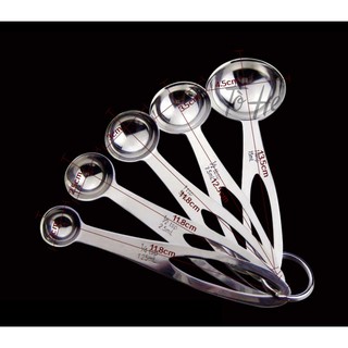 BỘ 5 MUỖNG ĐONG INOX