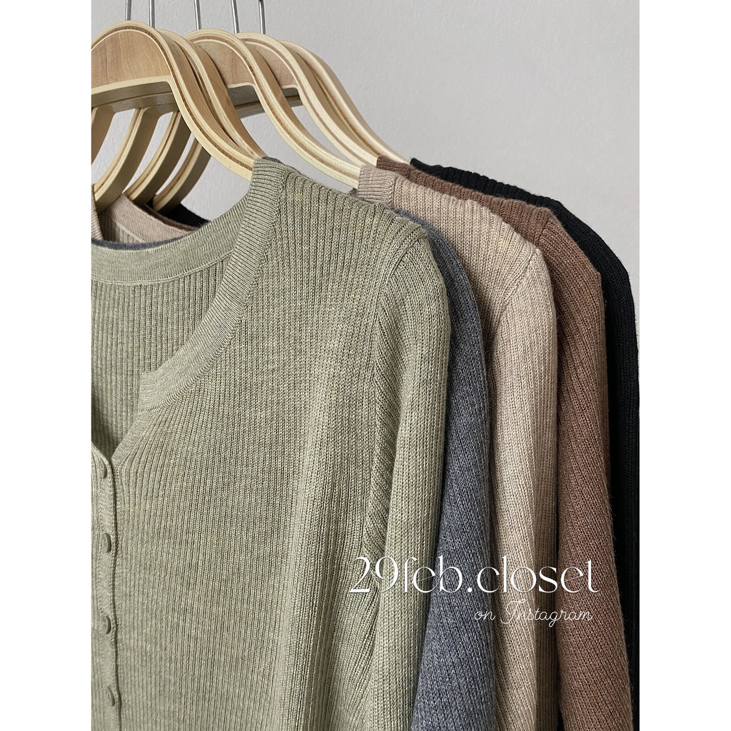 Áo cardigan len cúc dọc (Ảnh video 29feb chụp) - 9001 | BigBuy360 - bigbuy360.vn