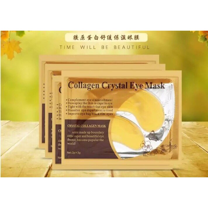 Combo 100 Mặt nạ mắt Collagen Crystal Eye Mask