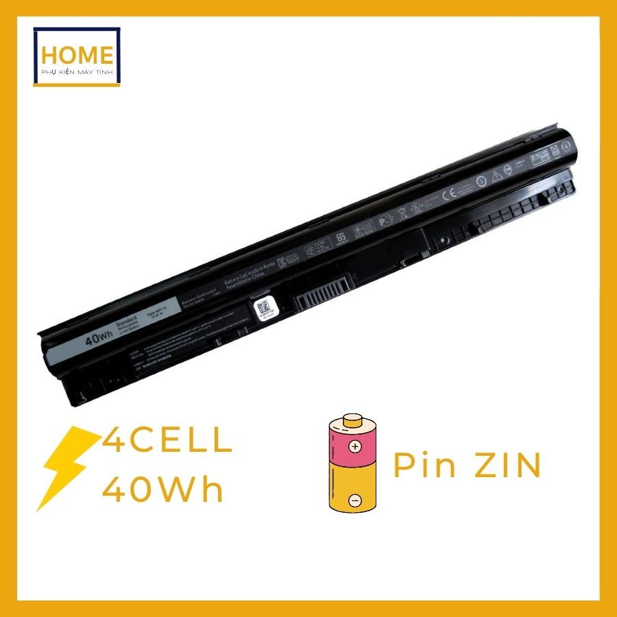 Pin laptop Dell Inspiron 15 3558 3000 3551 3552 3559 14 3451 3452 Vostro15 3559 5558 M5Y1K ZIN 4cell- Bảo hành 1 năm