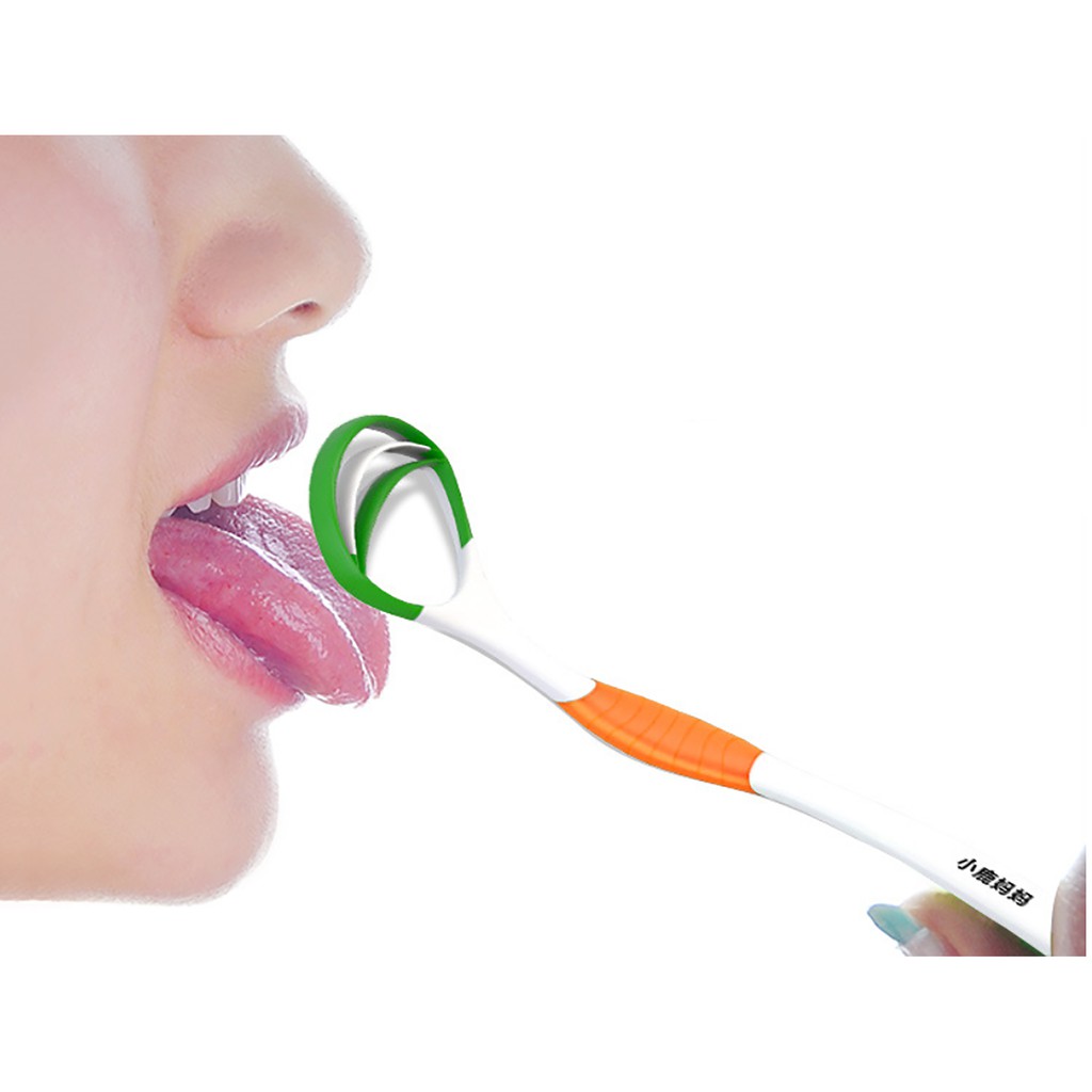  Dụng Cụ Cạo Lưỡi Loại Bỏ Vi Khuẩn và Vi Khuẩn Gây Hôi Miệng Tongue Cleaner