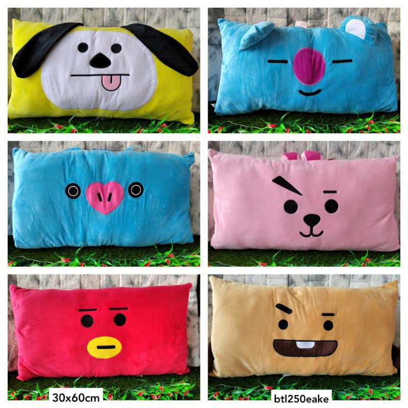 Gối Ôm Dài Hình Nhân Vật Bt21 Bts Dễ Thương