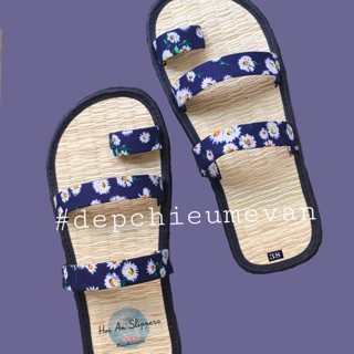 (MẪU MỚI NHẤT) Dép chiếu hội an