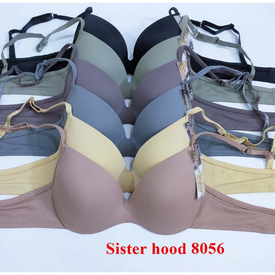 Áo Ngực Đệm mỏng Sister Hood 8056 - Áo lót Có gọng , đệm mỏng, vải mượt cao cấp Thái Lan