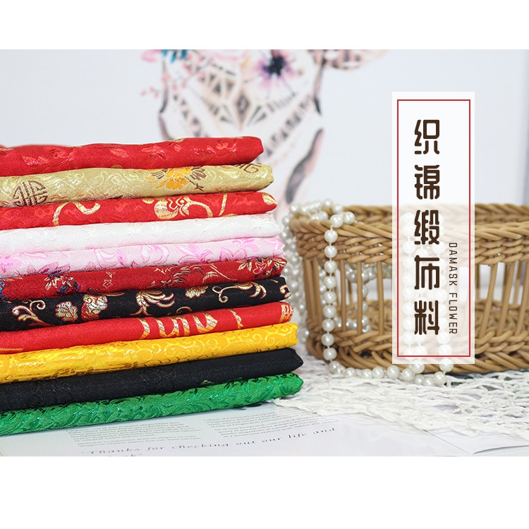 Vải Lụa Satin Phong Cách Trung Hoa Dùng May Sườn Xám