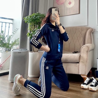 [Full Tag code] Set bộ Adidas nữ áo 2021 + quần