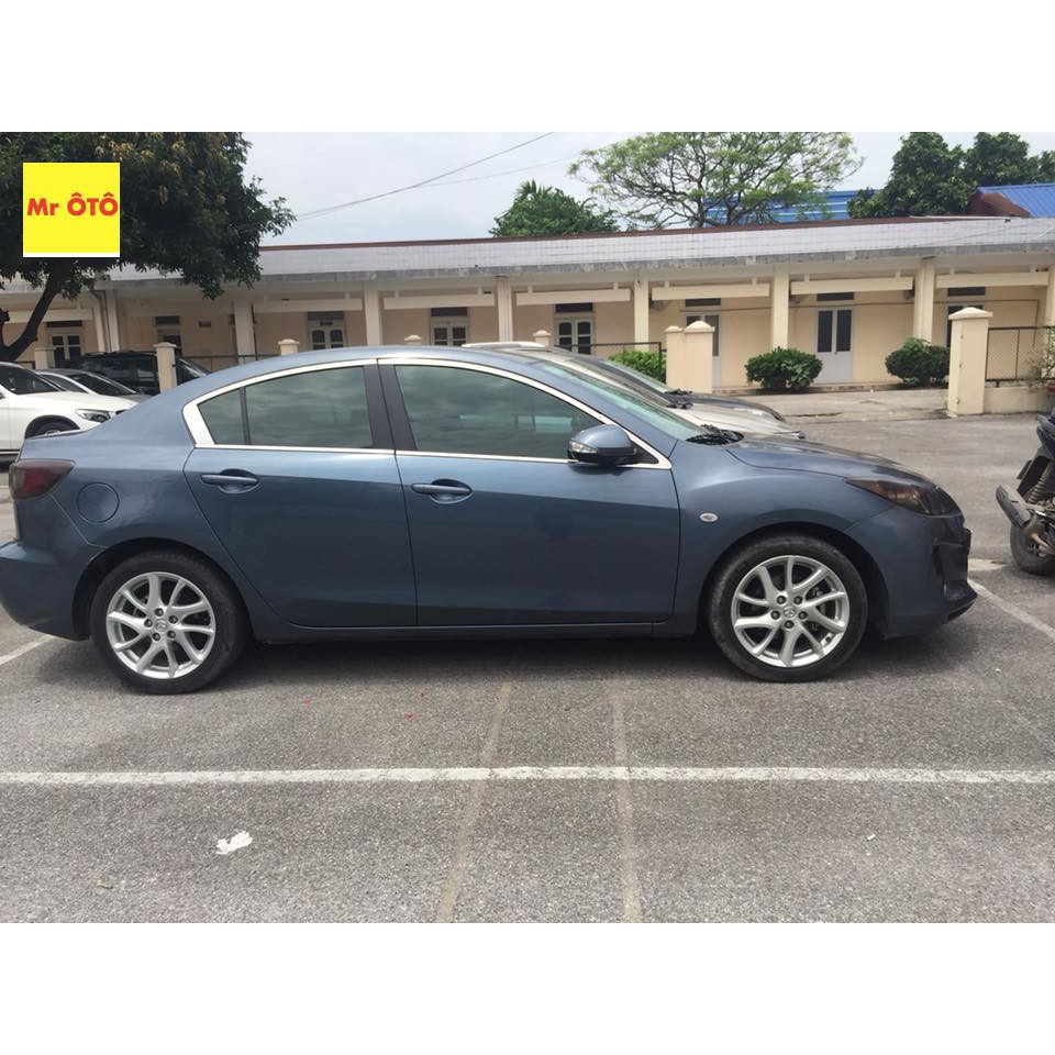 Rèm Che Nắng Xe Mazda 3S 2010-2014 Hàng Loại 1, có hút nam châm - BH 24 tháng