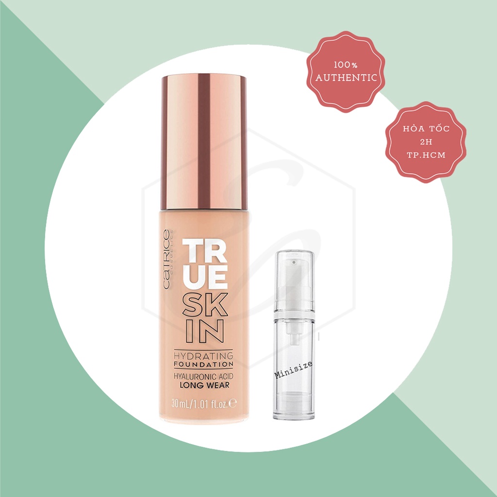 Kem Nền Dưỡng Ẩm Catrice True Skin Hydrating Foundation