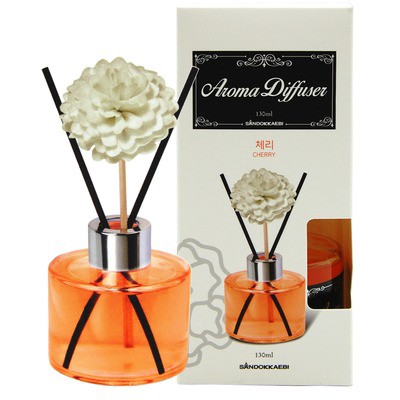 Chai tinh dầu thơm phòng khử mùi Aroma Diffuser Hando 130ml (3 hương tùy chọn)