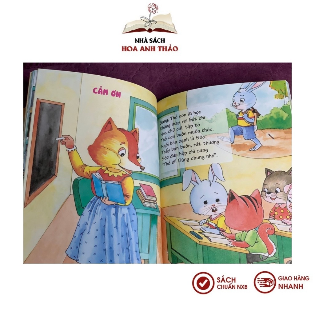 Sách Tuyển Tập Truyện Thơ Cho Bé 35 Tuổi (3 tập lẻ tùy chọn)