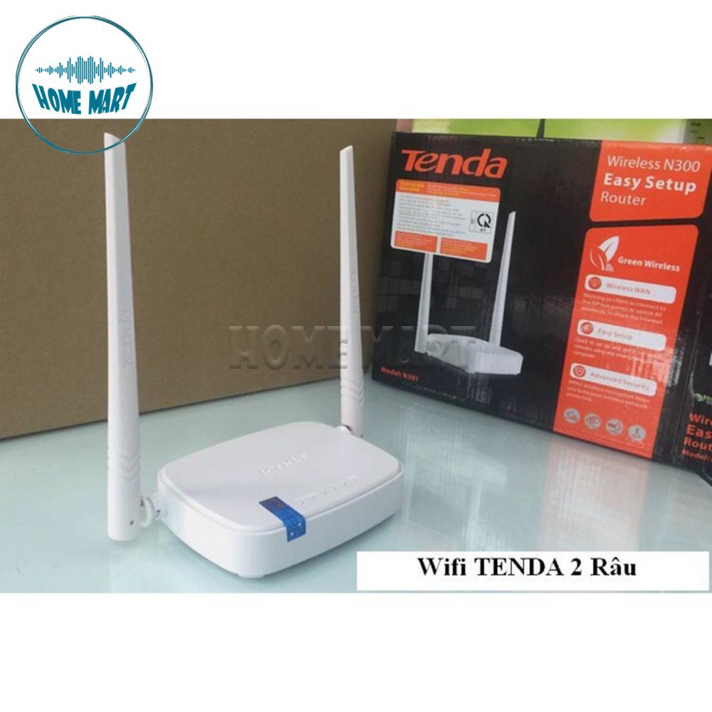 [FREESHIP 50K]_[Hàng chuẩn] Bộ phát sóng wifi 2 râu Tenda