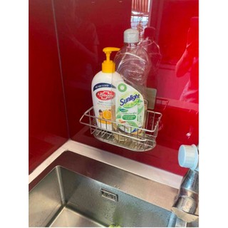 Giá Treo Đồ Đa Năng , Giá Hứng Nước Inox Giá Để Rẻ Rửa Bát , Kèm Miếng Dán Tường Mẫu Mới Về