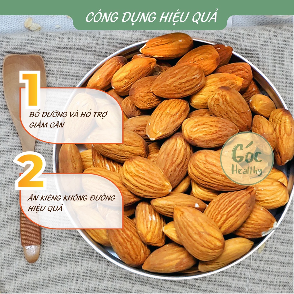 Hạnh nhân Úc rang nguyên hạt 500g - Goc Healthy