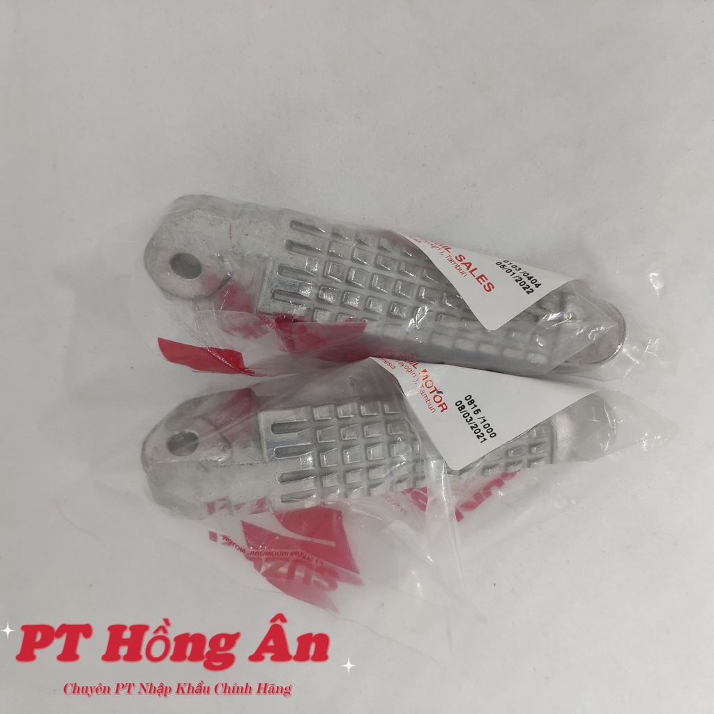 Cục nhôm gác chân  sau Raider Fi, Satria Fi nhập khẩu chính hãng Suzuki Indonesia - PT HỒNG ÂN