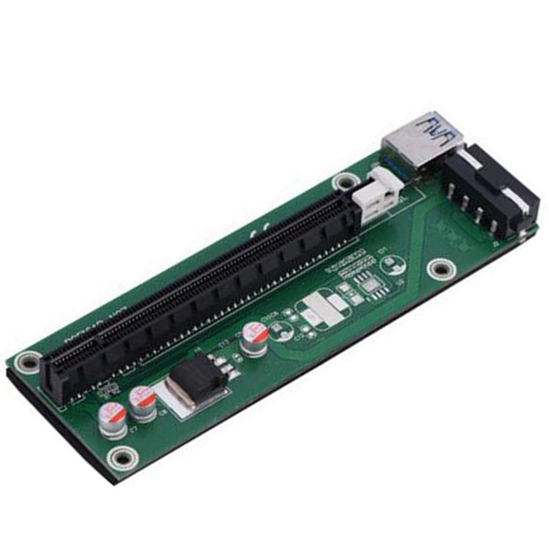 Bảng Mạch Chuyển Đổi Pci-E Express 1x Sang 16x Riser Card Adapter Sata Usb 3.0 | BigBuy360 - bigbuy360.vn