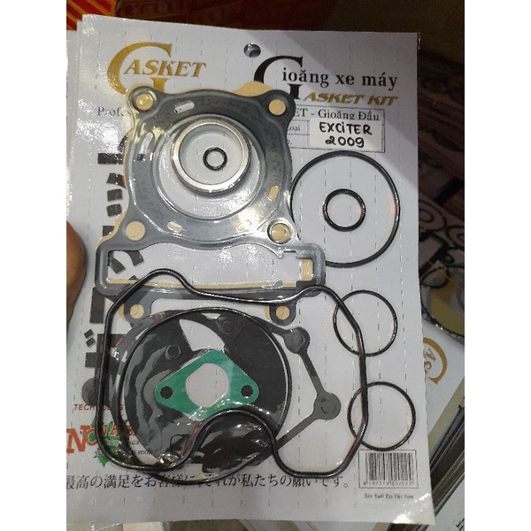 Bộ ron đầu Gasket xe Ex 2009, Ex 135, Ex 150