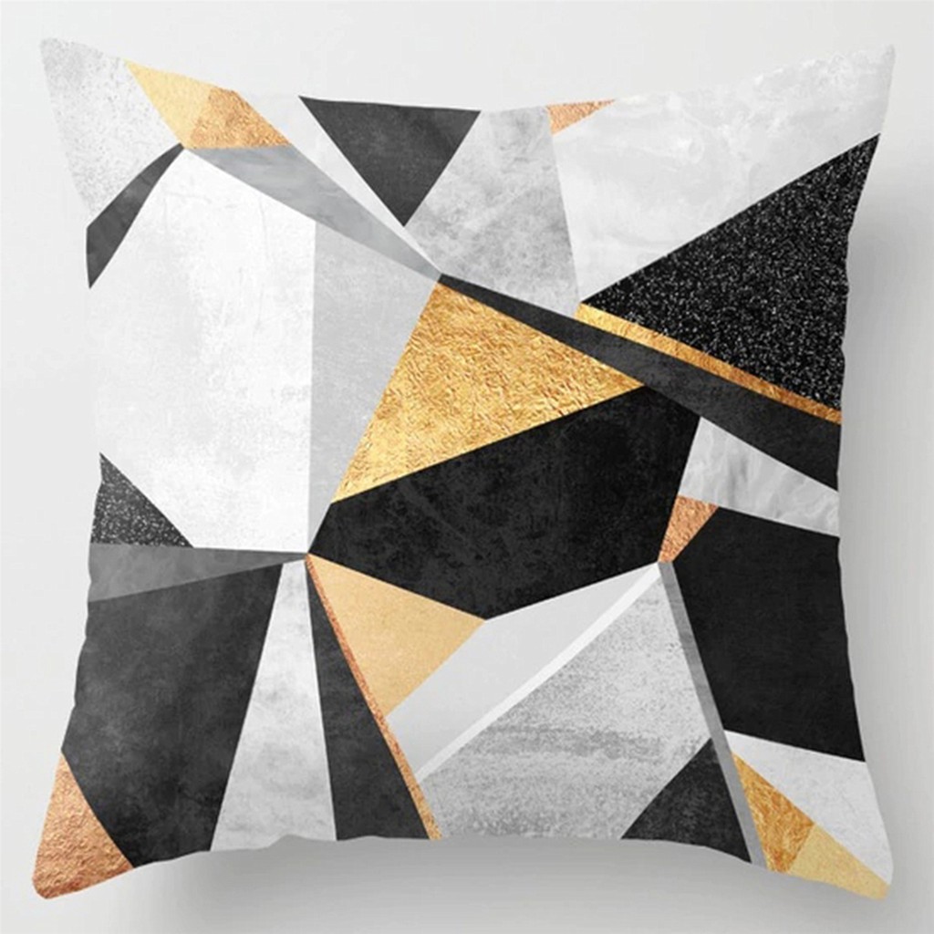 Vỏ gối vuông màu đen 40x40 45x45 50x50 60x60.sofa bọc đệm. | BigBuy360 - bigbuy360.vn