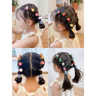 Chun buộc tóc đáng yêu cho bé gái