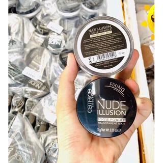 Phấn phủ bột không màu Catrice Nude Illusion Loose Powder 11g