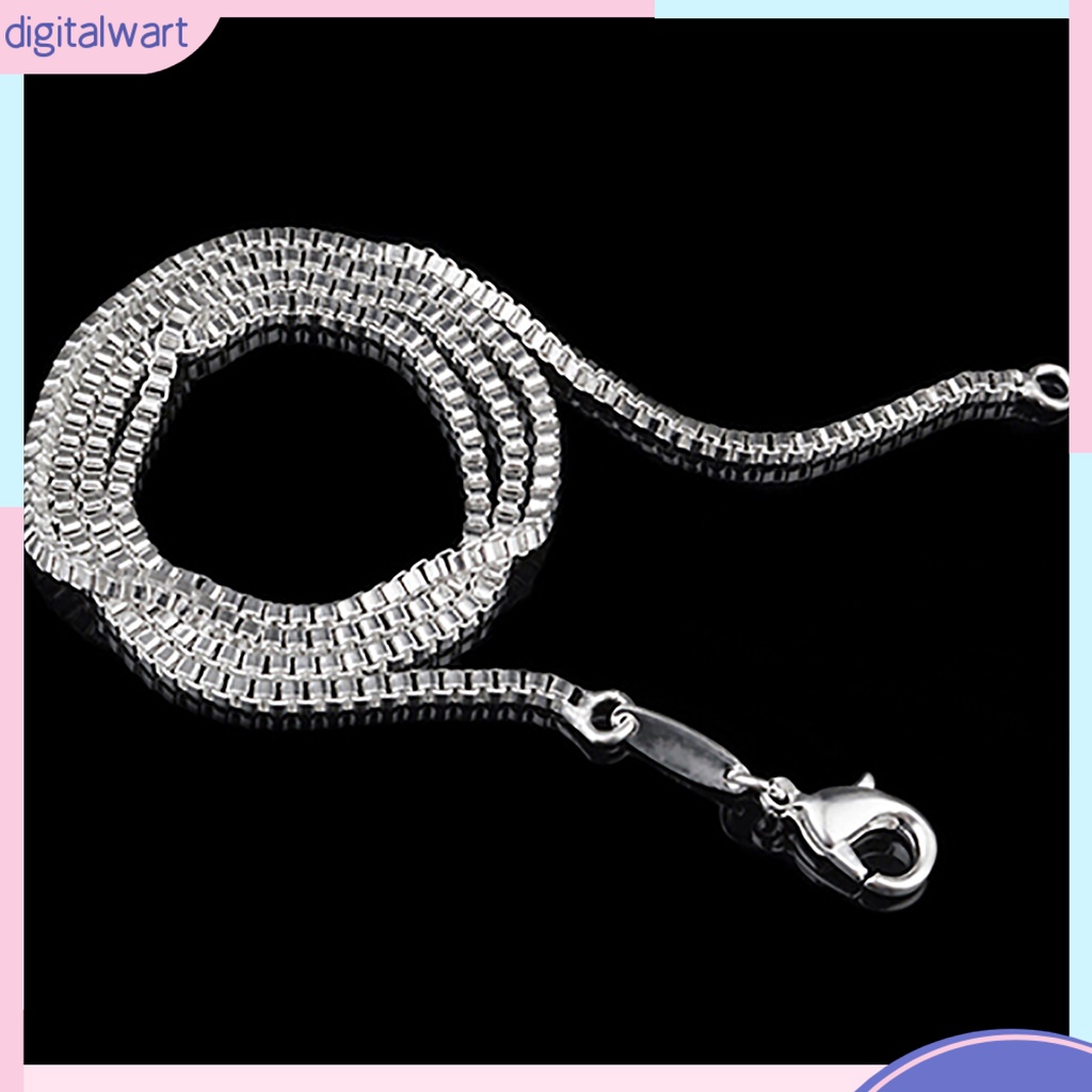 Vòng cổ bạc 925 thiết kế đơn giản có móc khóa sang trọng dành cho nữ