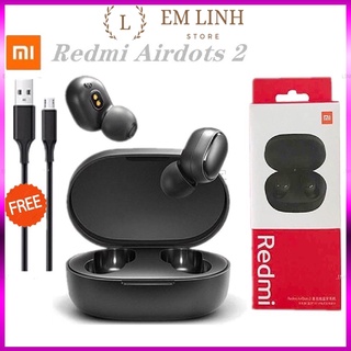 Tai nghe Bluetooth KHÔNG DÂY True Wireless Redmi Airdots 2 bảng Quốc Tế (1 đổi 1 trong 6 tháng)( mã mi đỏ)