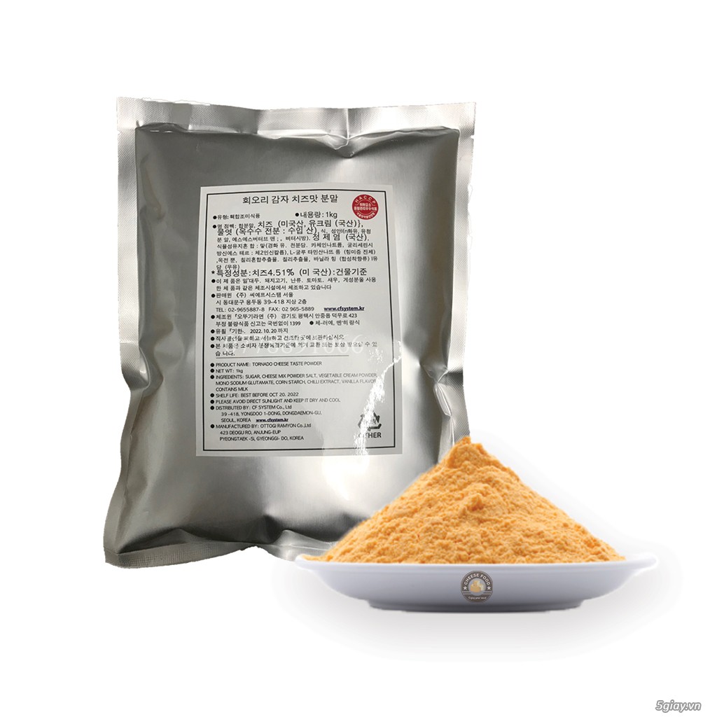 100g Bột Phô Mai Lắc Tornado Hàn Quốc | BigBuy360 - bigbuy360.vn