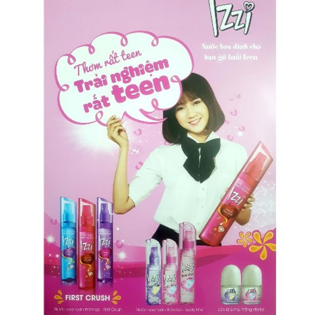 Nước Hoa Toàn Thân IZZI Body Mist 100 ml