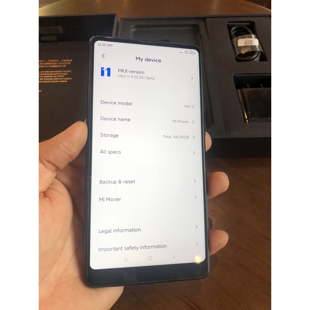 Điện thoại xiaomi mi mix 2 cấu hình khủng 2 sim | BigBuy360 - bigbuy360.vn