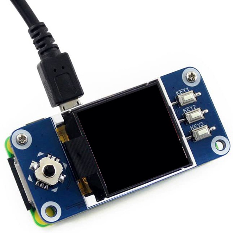 Mũ Lưỡi Trai Waveshare 1.44 Inch Lcd Cho Raspberry Pi 2b / 3b / 3b + / Zero / Zero W 128x128 Pixels Spi Giao Diện 3.3v