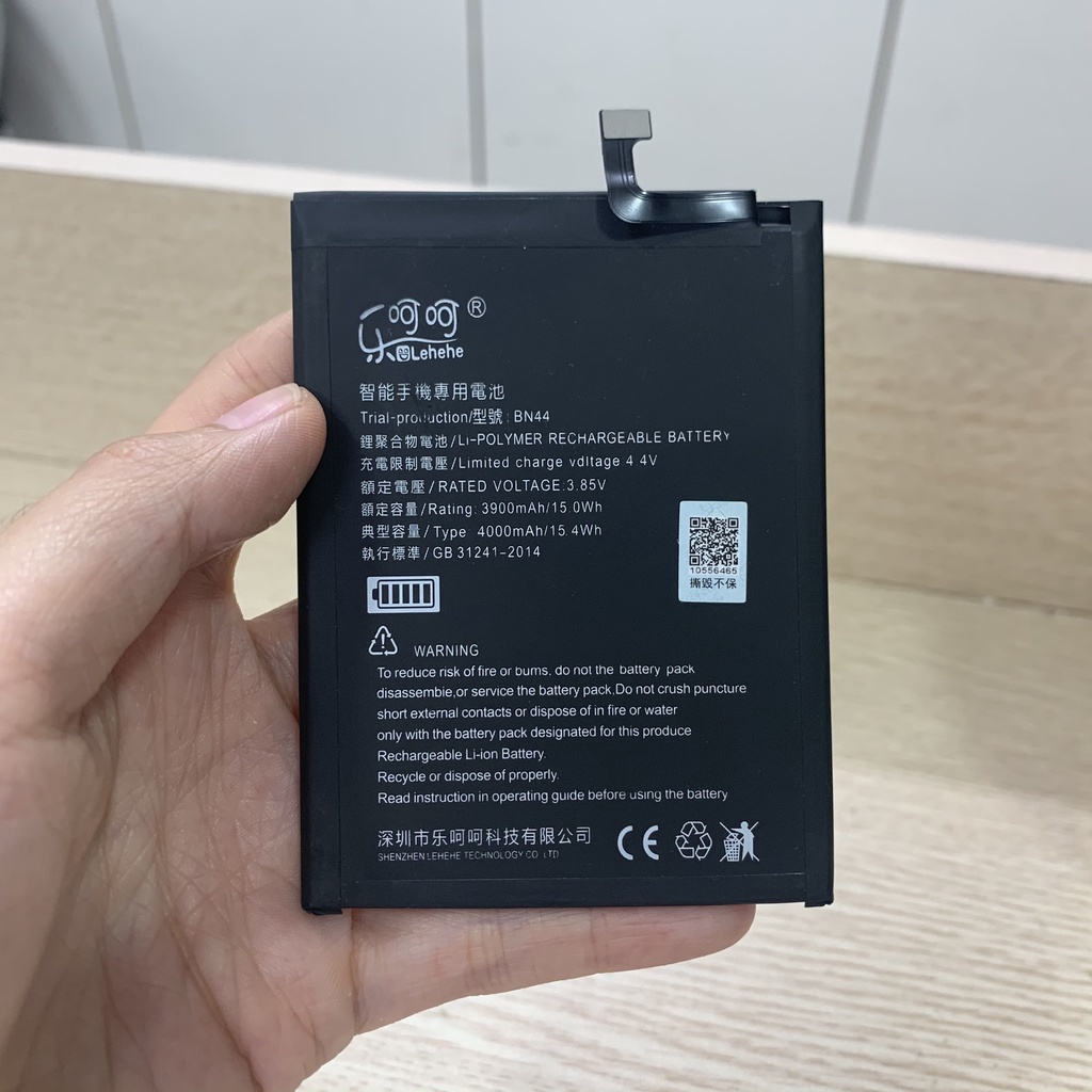 Pin Xiaomi Redmi 5 Plus/ BN44 - PIN SIÊU TRÂU - Chính Hãng Lehehe - BH 12 Tháng