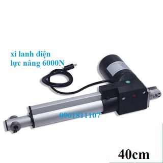 Xy lanh điện 24V 12V LX600 tải 600KG 6000N, xi lanh điện 12V, xy lanh điện 12v, xi lanh điện 24v , ty điện, piitong điện