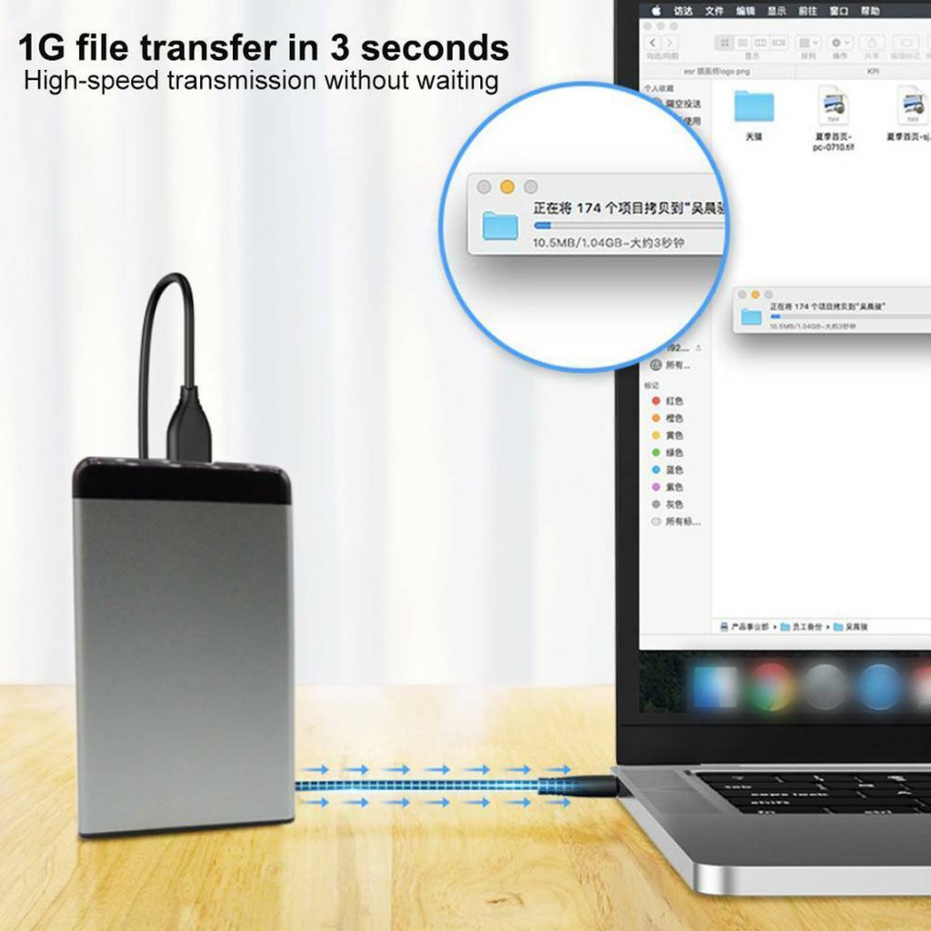 Ổ Cứng Di Động Usb 3.0 1tb 2.5 '' Hdd Cho Máy Tính