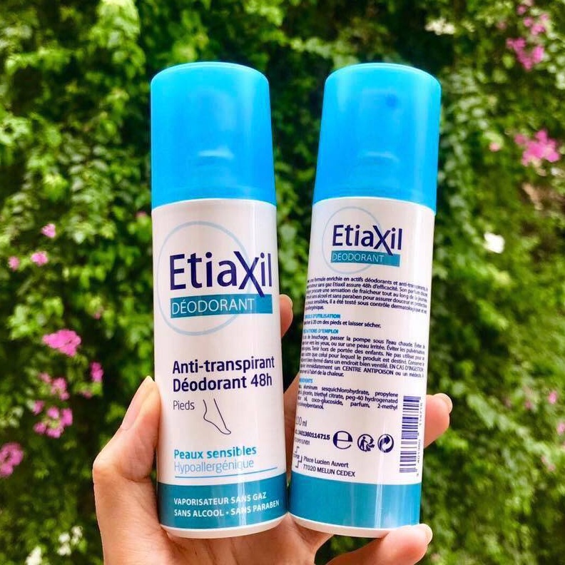 Xịt Chân Etiaxil Pháp - Xịt Khử Mùi Hôi Etiaxil 100ML