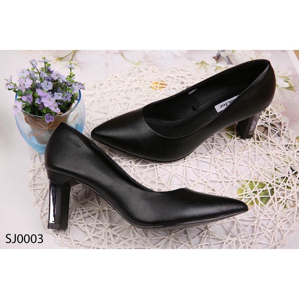 Giày công sở nữ SJ003, êm và bền, cao 7cm, cỡ 35-39 (4 màu)[hàng chính hãng]
