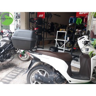 Thùng Givi E43N 43L - Chính Hãng ĐỒ PHƯỢT STORE - Thùng Vuông Sau Xe Máy, Cốp Đựng Đồ
