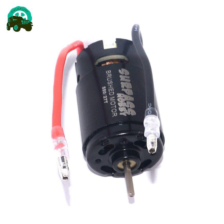 550 Brushed Motor,12T 21T 27T 35T Motor,RC Car Motor,for 1/10 RC Car HSP HPI Wltoys Metal RC Car Upgraded Parts