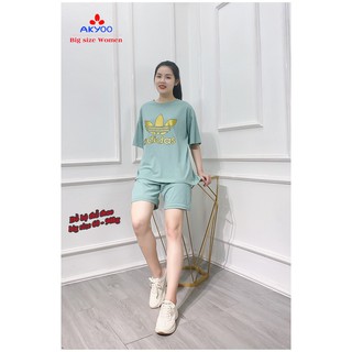 Đồ bộ thể big size thao mùa hè 55 -80kg (hình thật _ New 5 màu) ( sỉ lẻ Zalo: 0939860555)