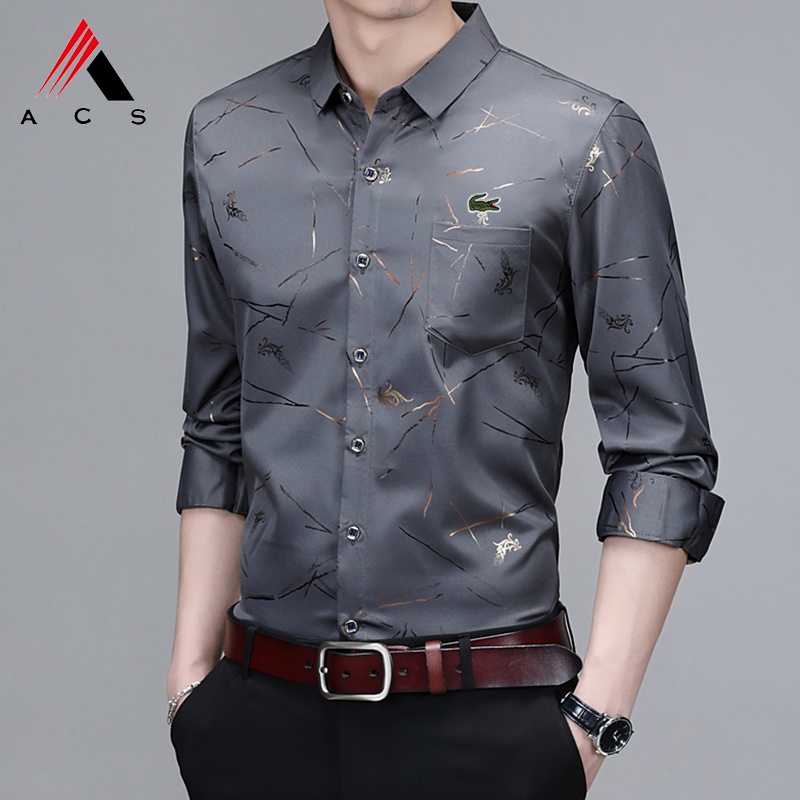 Áo Sơ Mi Nam Dài Tay 5 Màu Thời Trang