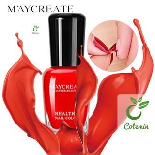 Sơn móng tay MAYCREATE set 6 chai sơn lột
