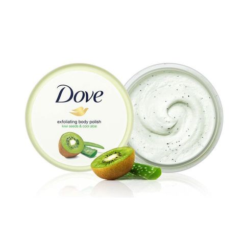 [CHÍNH HÃNG] Set 2 Hộp Tẩy Tế Bào Chết Body Mùi Kiwi + Hạt Lựu Dove Exfoliating Body Polish 50g.