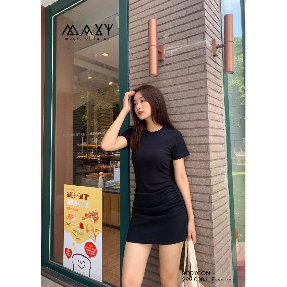 [Mã SKAMA06 giảm 8% tối đa 50K đơn 250K] Đầm body nhún eo bodycon dress Maxy Workshop | BigBuy360 - bigbuy360.vn