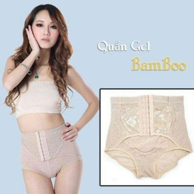 Quần gen bụng siết eo có móc cài 316