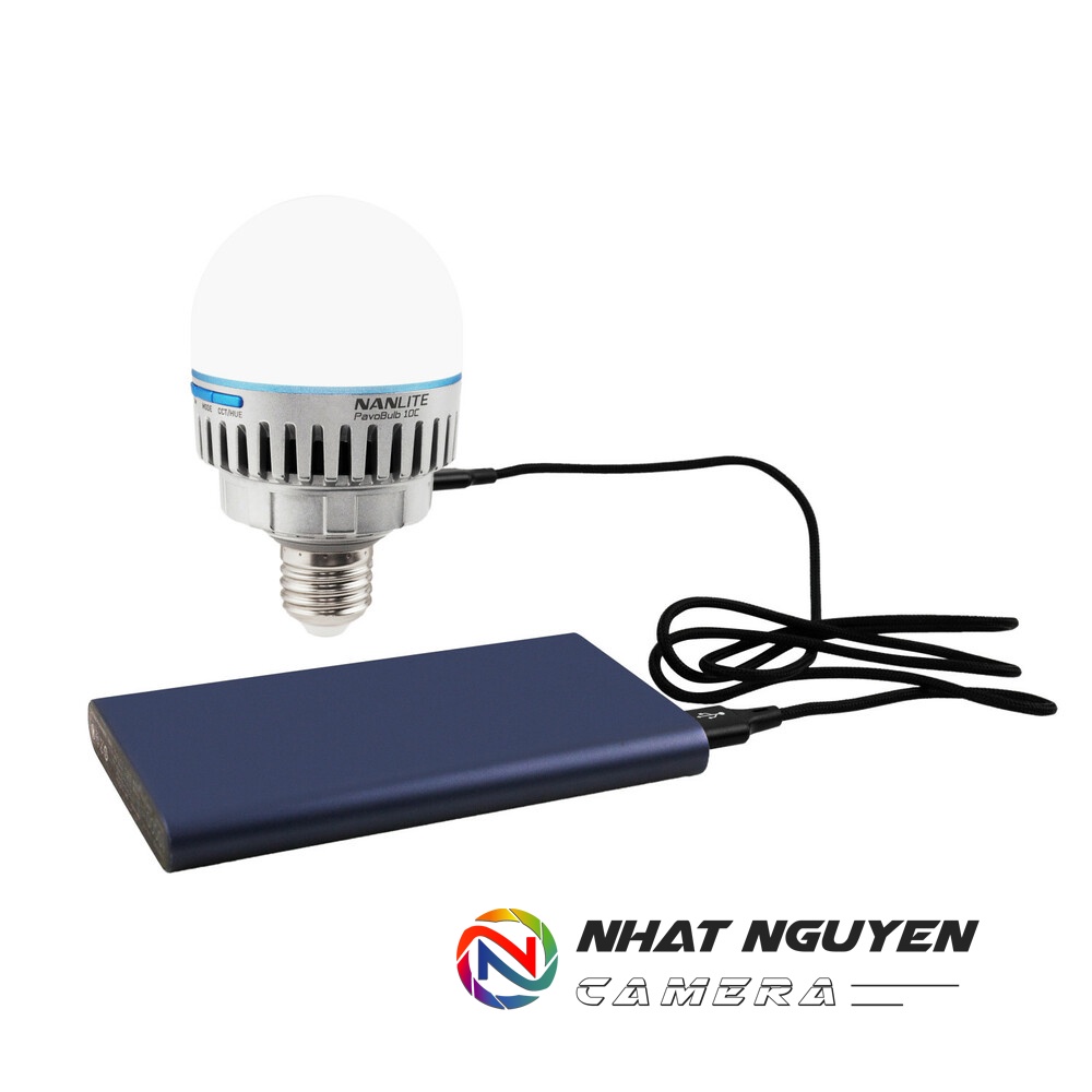 Đèn led Nanlite PavoBulb 10C RGBWW LED Bulb -Bộ 4 đèn - Bảo hành 12 tháng