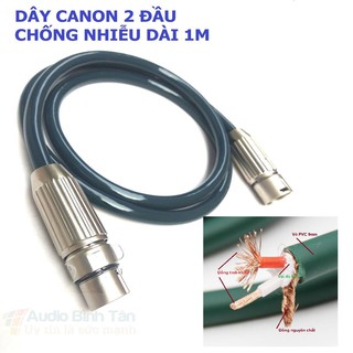 Cặp Dây Canon 2 Đầu England chống nhiễu dài 1met - AB402